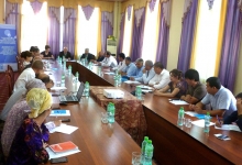 Working meeting of the medical and social service providers partner’s network was held on September 20, 2019 in Bokhtar distrtict of Khatlon region.