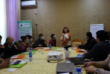 Social and outreach workers in Khatlon improve TB social support skills