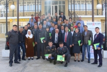26 октября 2017 года в городе Кулоб состоялась Рабочая встреча «Вклад сотрудников милиции в реализацию Национальной Программы противодействия эпидемии ВИЧ в Республике Таджикистан на период 2017-2020»