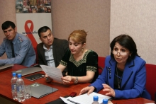  22 апреля 2015 года в г. Душанбе состоялась Рабочая встреча «Дискриминация и стигма людей, живущих с ВИЧ и уязвимых групп населения в отношении ВИЧ-инфекции». 